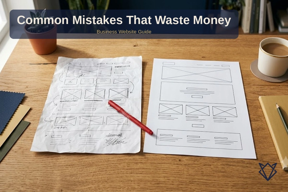 common website design mistakes
