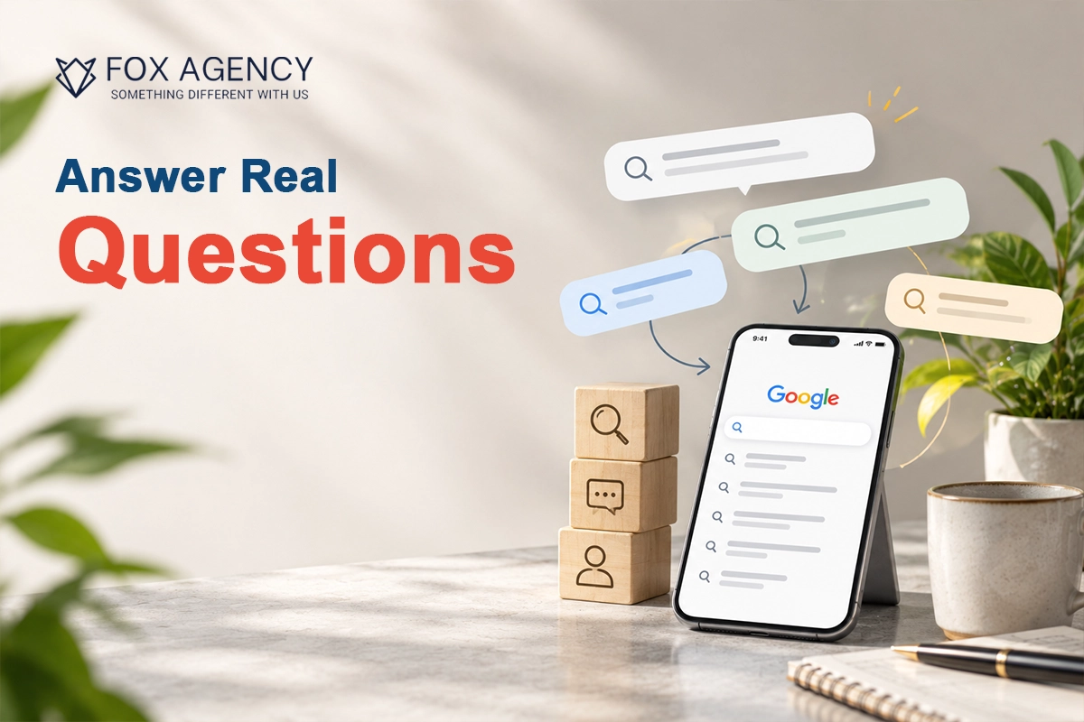 Answer real customer questions in your website content