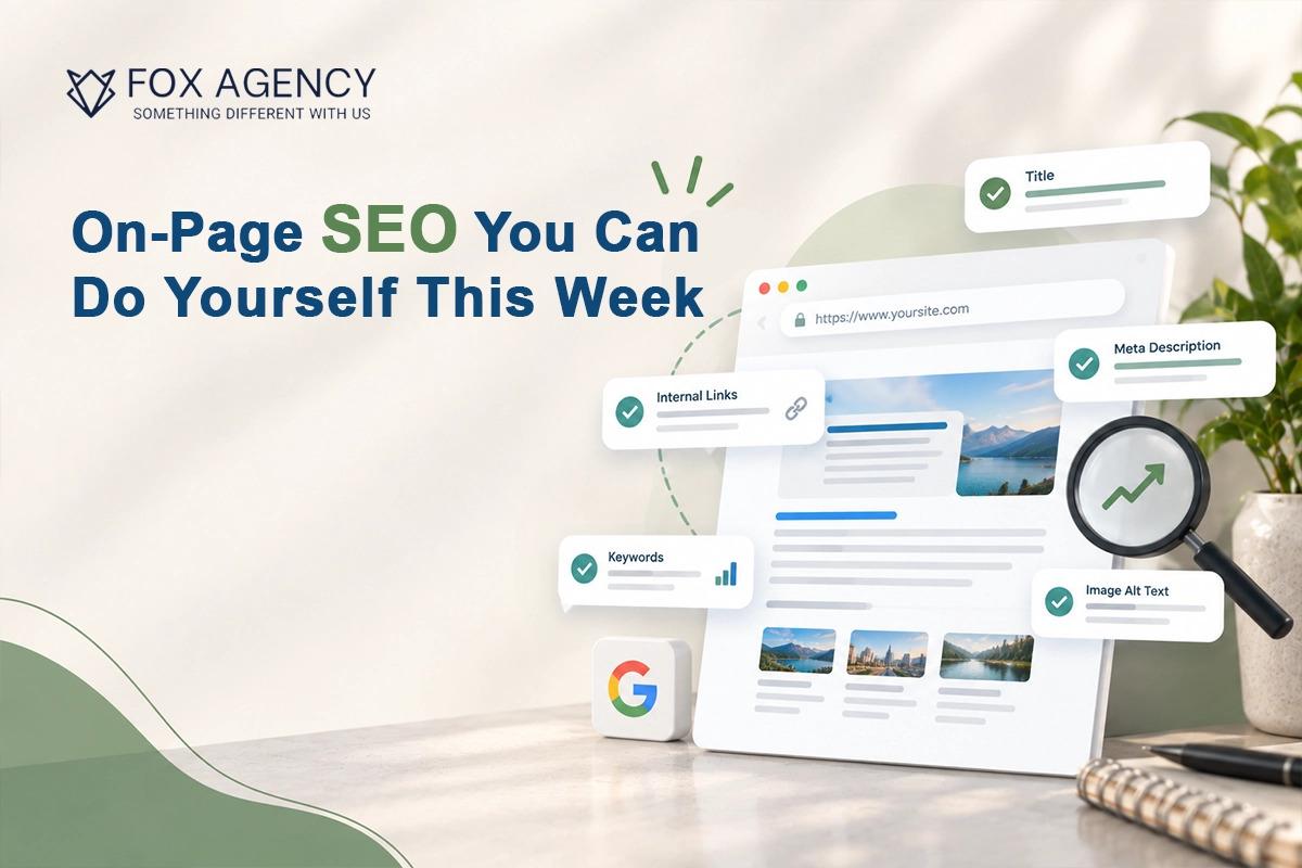 On-page SEO you can do yourself this week